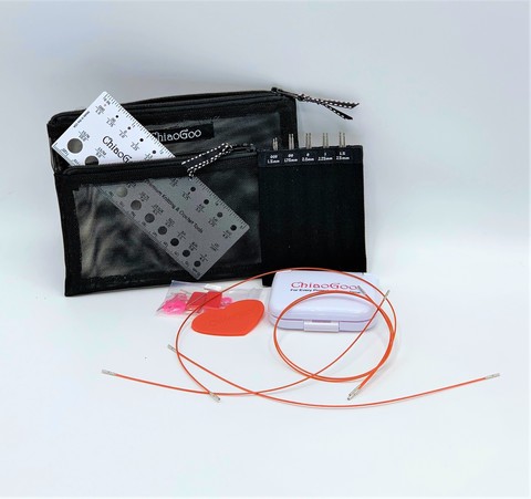 набор ультратонких спиц mini twist set 10 см, ChiaoGoo