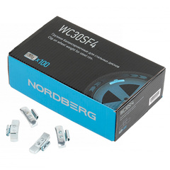 NORDBERG (WC30SF4) Грузики балансировочные для стальных дисков Fe 30 г, 100 шт