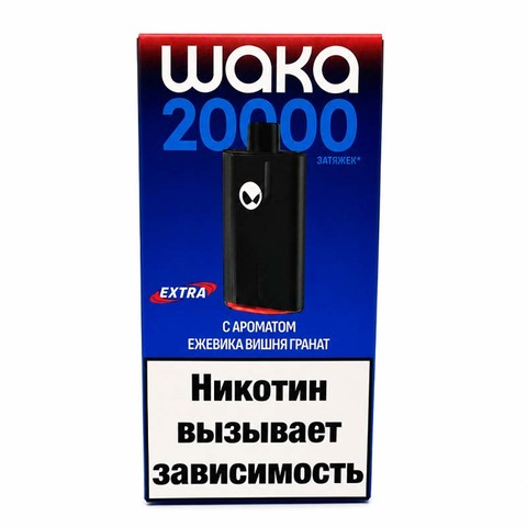 WAKA soPro 20000 Extra V2 - Ежевика Вишня Гранат