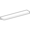 Geberit Renova Plan 299160000 Настенная полка 60x6x12см, белый