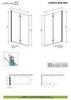 Radaway Fuenta New PND 208212-01L Шторка для ванны