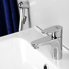 WasserKRAFT Leine 3508 Смеситель для раковины с гигиеническим душем, цвет: хром
