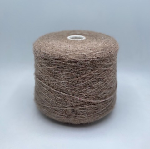 Бобинная пряжа (пр.Италия), art-Soffilo 330м/100гр. 43%Альпака 13%Меринос 35%Полиамид 9%Вискоза, цвет-Бежевый,неоднотонный(1058) арт.25165