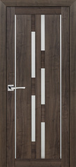 Дверь PS-33 / Цвет Орех пасадена / белый сатинат / Двери PROFILO PORTE