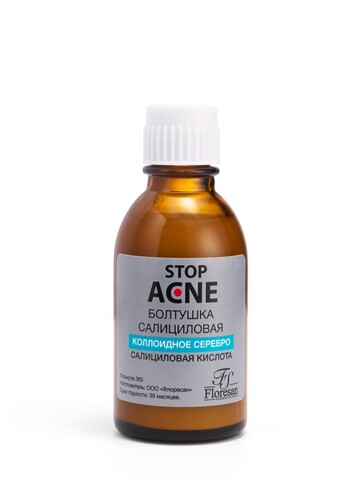 Floresan STOP ACNE Лосьон салициловый БОЛТУШКА 30мл