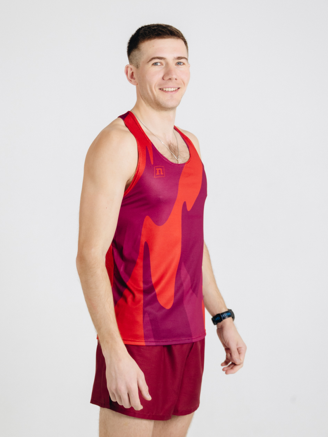 Беговая майка Noname Free Running Top 25 UX red - 2