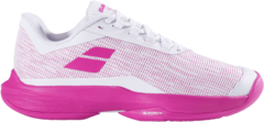 Кроссовки женские Babolat Jet Tere 2 All Court - White/Fandango Pink