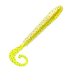 Приманка ZUB-MINOGA 90мм(3,5")-5шт, (цвет 310) желтый с блестками