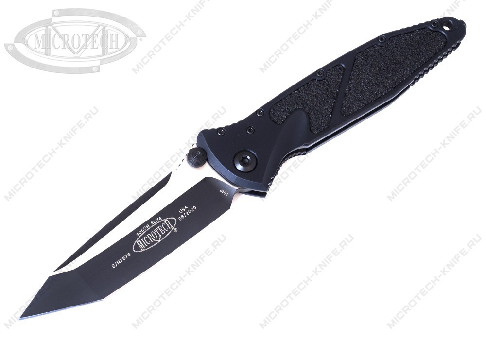 Нож Microtech Socom Elite 204P Black 161-1T