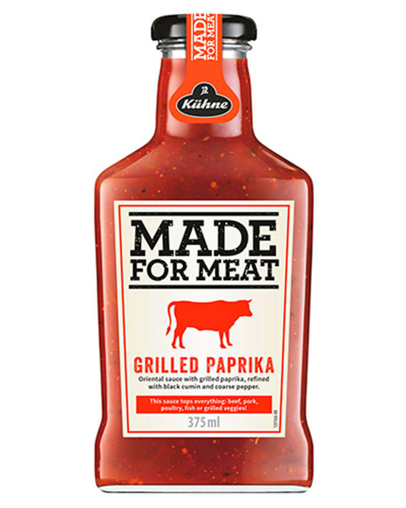 Соус Kuhne Made for Meat томатный с перцем гриль 375 мл.