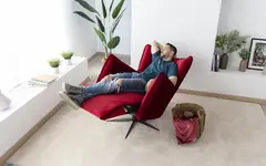 Кресло-реклайнер Sillon "KR" Relax отделка Velsatis 37