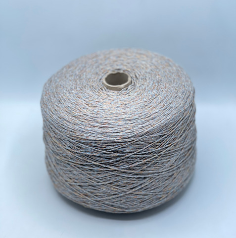 Lanificio dell Olivo, Cotton lux. 180м, 60% Хлопок, 40% Полиамид, Серый мрамор,неоднотонный.37767