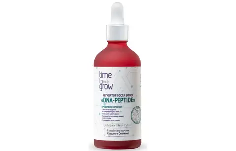 TIME TO GROW РЕГУЛЯТОР РОСТА ВОЛОС "DNA+PEPTIDE" NeuroStab™