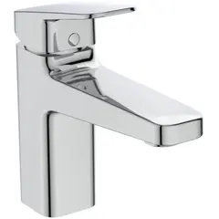 Ideal Standard Ceraplan BD229AA Смеситель H90 для раковины с независимым нажимным металлическим донным клапаном фото