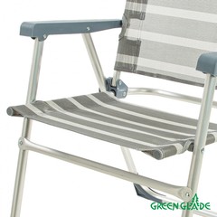 Купить кресло алюминиевое складное Green Glade M3223 недорого.