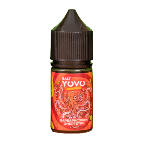 Жидкость YOVO Лимонад Salt 2% 30 ml - Барбарисовый Энергетик
