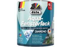 Эмаль для окон и дверей влагорегулирующая Dufa Aqua-Fensterlack глянцевая белая