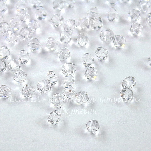 5328 Бусина - биконус Сваровски Crystal 4 мм, 10 штук