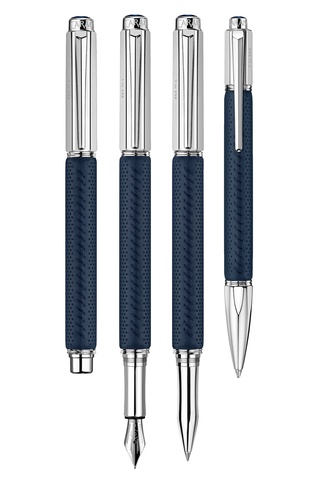 Ручка перьевая Caran d’Ache Varius Trophy LE , Night blue RT, F (1659.490)