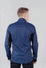 Мужская куртка для лыж и бега зимой Nordski Hybrid blue-black - 3