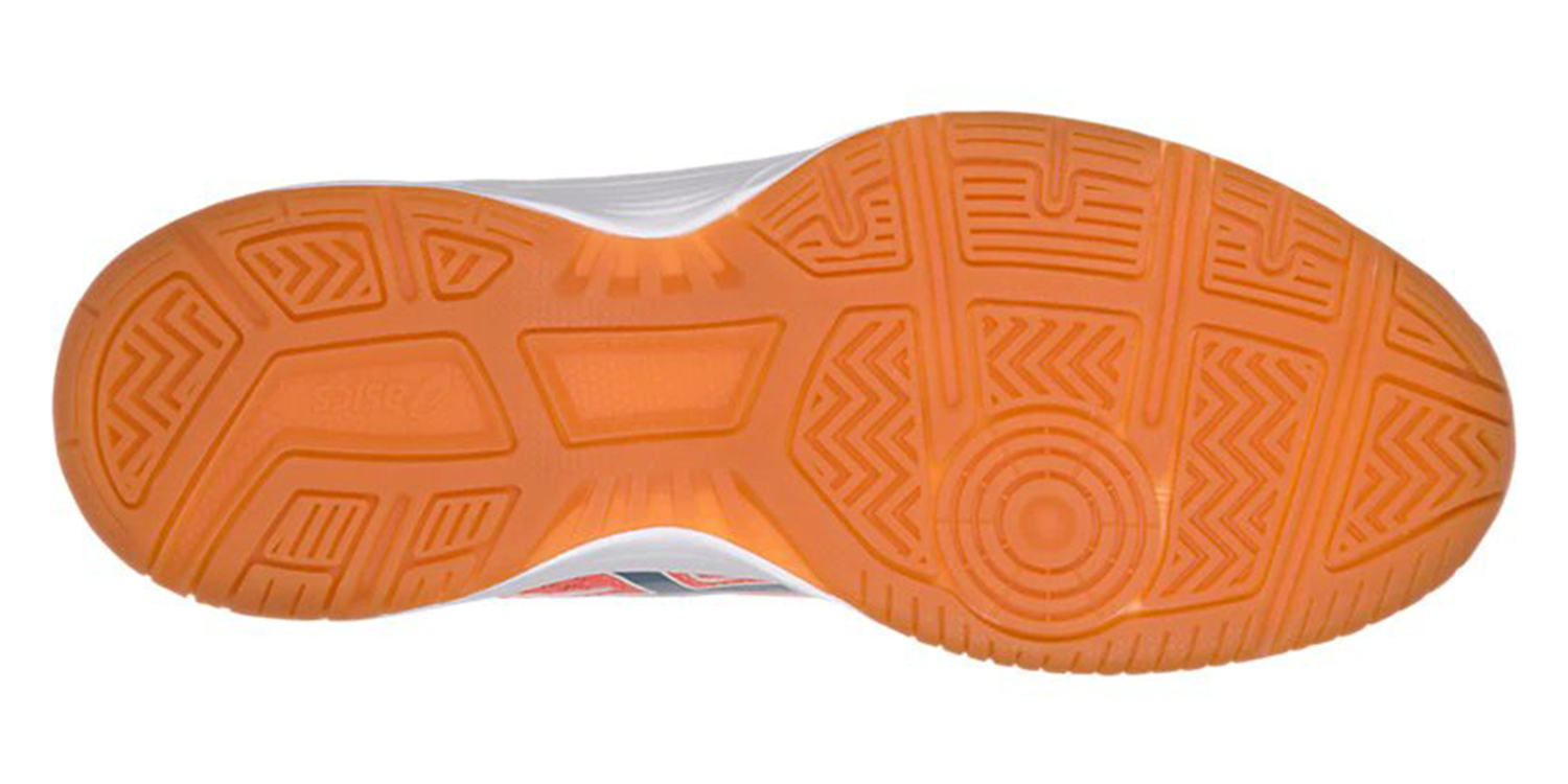 Asics Upcourt 3 кроссовки волейбольные женские коралловые - 2