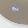 Cezares Ellisse CZR-SPC-ELS-550-1050-RGB-TCH Зеркало с подсветкой, цвет: белый