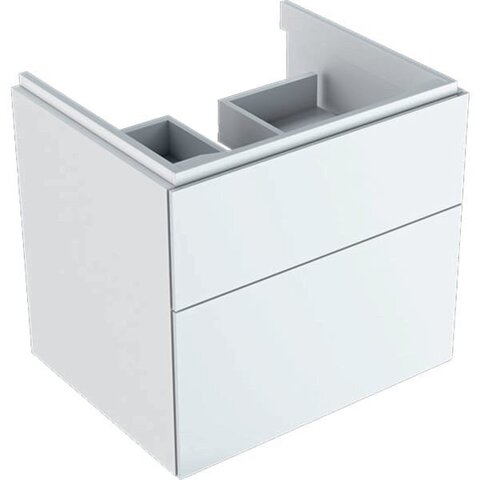 Geberit Xeno2 500.506.01.1 Тумба под раковину, 58x53x46.2см, Белый / Высокоглянцевое покрытие
