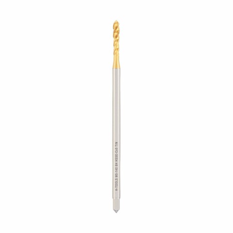 Метчик М 5,0х0,8 (Машинный, винт., XL) DIN371 HSSE-TiN 6h C/2-3P R45 140мм a=4,9 H-Tools 32142THT