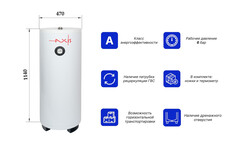 Бойлер косвенного нагрева AXIS THERM X 100