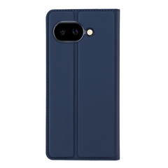 Чехол книжка синего цвета для Google Pixel 10a, серия Skin Pro Series от Dux Ducis