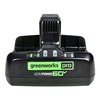 Быстрое зарядное устройство для двух аккумуляторов Greenworks Арт. 2954407, 60V, 10А — фото 3
