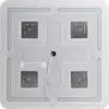 BelBagno SPC-GRT-800-800-LED-3000K-TCH-WARM Зеркало с встроенным светильником, сенсорным выключателем и подогревом, 12V, 220-240V, 800x30x800