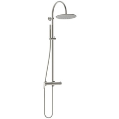 Ideal Standard La Dolce Vita BD674GN Душевая система в комплекте с настенным смесителем для душа PVD Silver Storm (Серебряный Шторм) фото