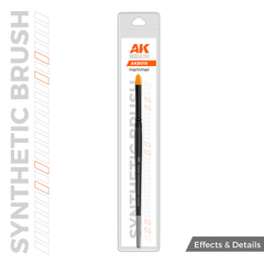 Кисточка AK Interactive Synthetic Brush Hammer
