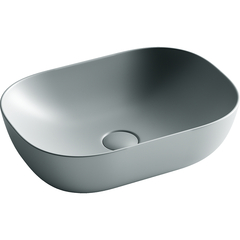 Ceramica Nova Element CN6009MH Умывальник чаша накладная прямоугольная, 45.5x32.5, цвет: серый фото