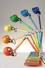 Настольная лампа Tolomeo Micro Table A011850 синий