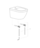 GROHE Euro 39208000 Биде подвесное