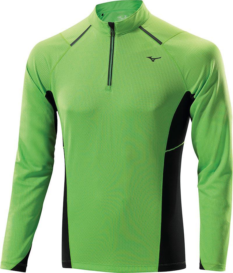 Рубашка Mizuno Warmalite 1/2 Zip LS Tee мужская