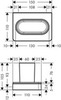 Axor Universal Accessories 42834000 Стакан для зубных щеток