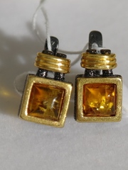 Гуана (серьги   из серебра)