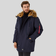 Парка Alpha Industries N-3B Alpine Parka Gen ll Rep. Blue (Синяя)
