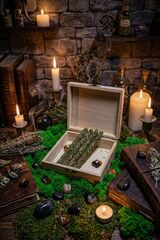 Свечи на финансы крученые с мятой и базиликом для привлечения денег