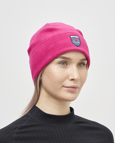 Тренировочная шапка Nordski Fleece Warm berry