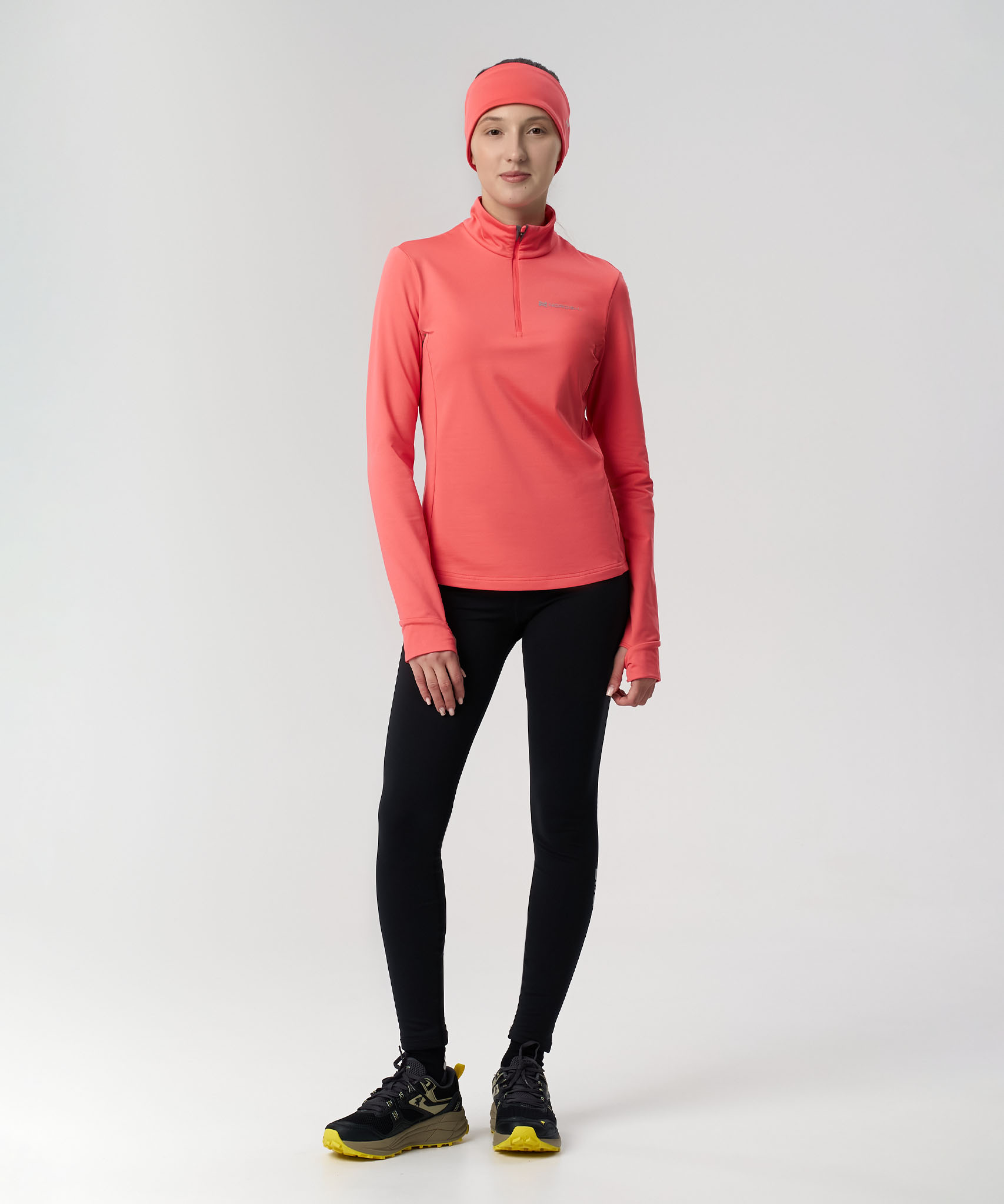 Женский утепленный лонгслив Nordski Warm 2.0 coral - 10