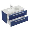 Cezares ECO-CER-1000-2C-SO-GR-P Тумба под раковину, цвет: графит