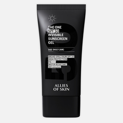 СОЮЗНИКИ КОЖИ Невидимый солнцезащитный гель SPF 50 / ALLIES OF SKIN The One SPF 50 Invisible Sunscreen Gel, 20 мл