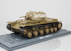 Tank KV-1 1941 year 1:43 DeAgostini Tanks. Legends Patriotic armored vehicles #3