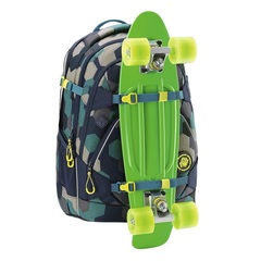 Рюкзак Coocazoo ScaleRale Blue Geometric Melange синий/бирюзовый