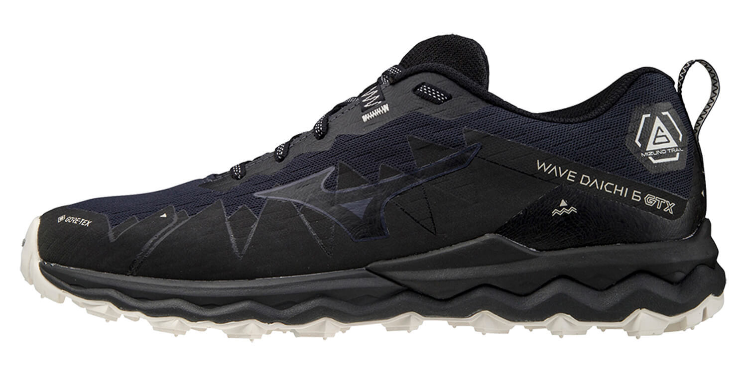 Mizuno Wave Daichi 6 GoreTex кроссовки для бега мужские черные - 5