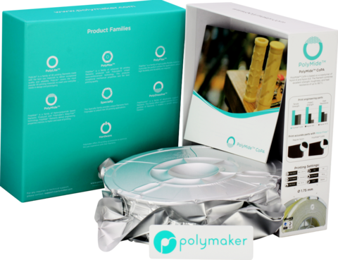 Пластик для 3D-принтера PolyMaker PolyMide CoPa-пластик, 1.75 мм, 0,75 кг, Натуральный